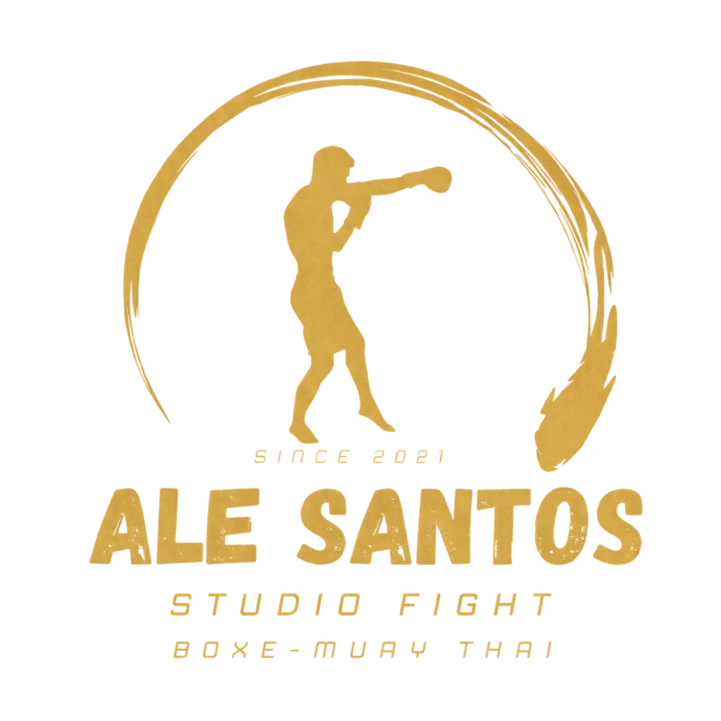 Logo Ale Santos Studio Fight